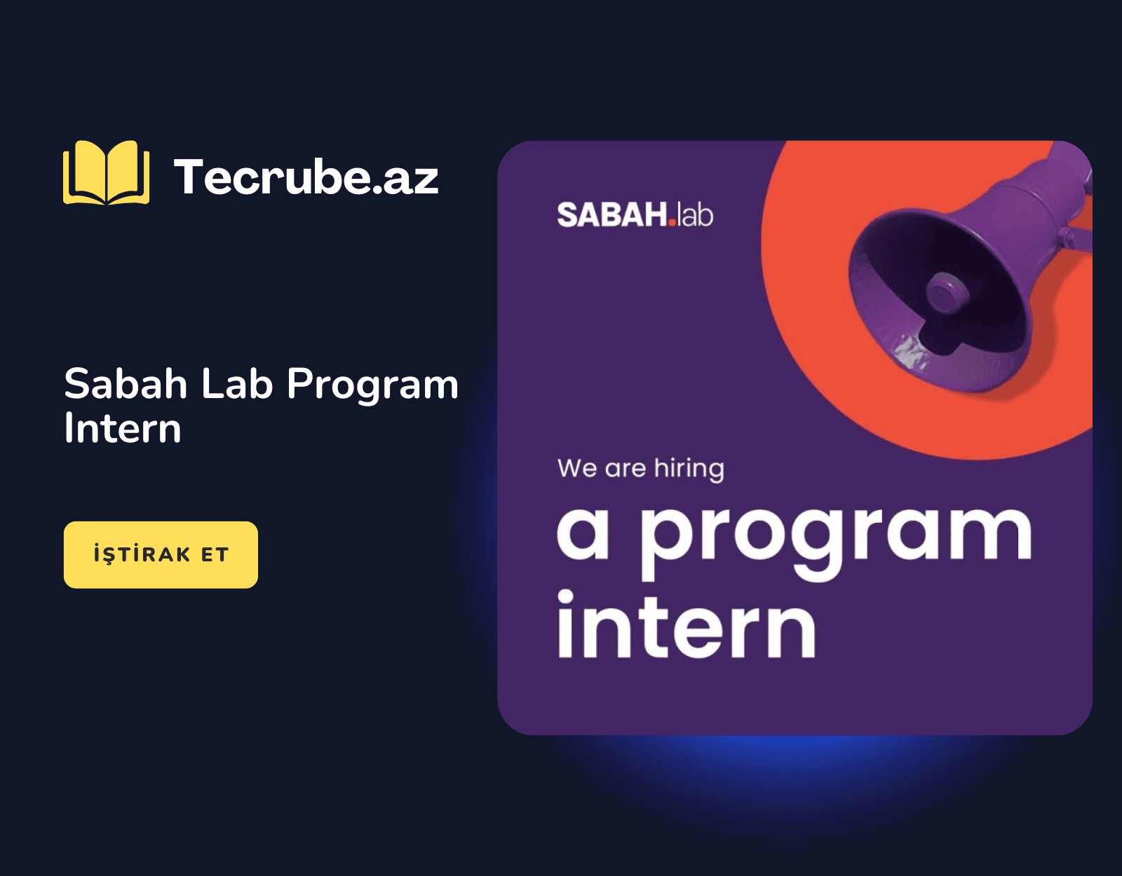 Sabah Lab Program Intern