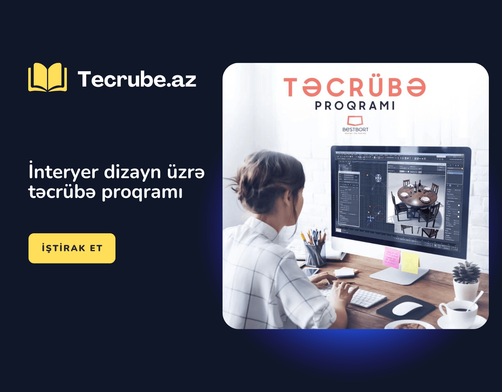 İnteryer dizayn üzrə təcrübə proqramı