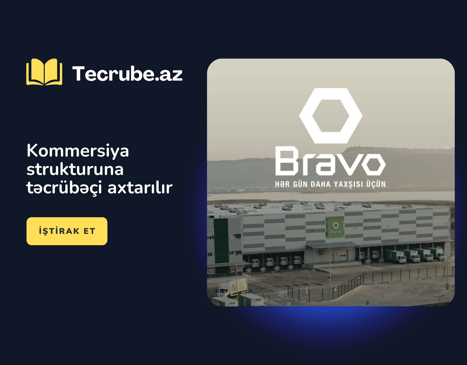 Kommersiya strukturuna təcrübəçi axtarılır