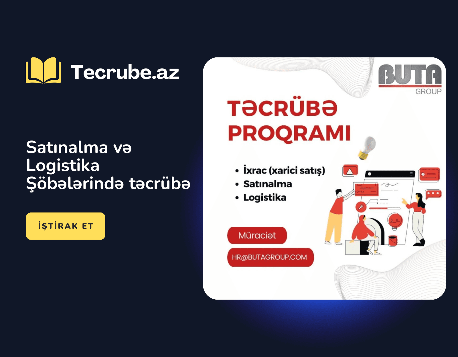 Satınalma və Logistika Şöbələrində təcrübə