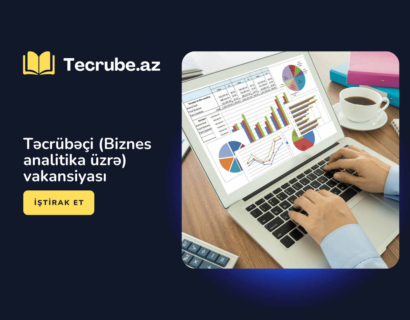 Təcrübəçi (Biznes analitika üzrə) vakansiyası