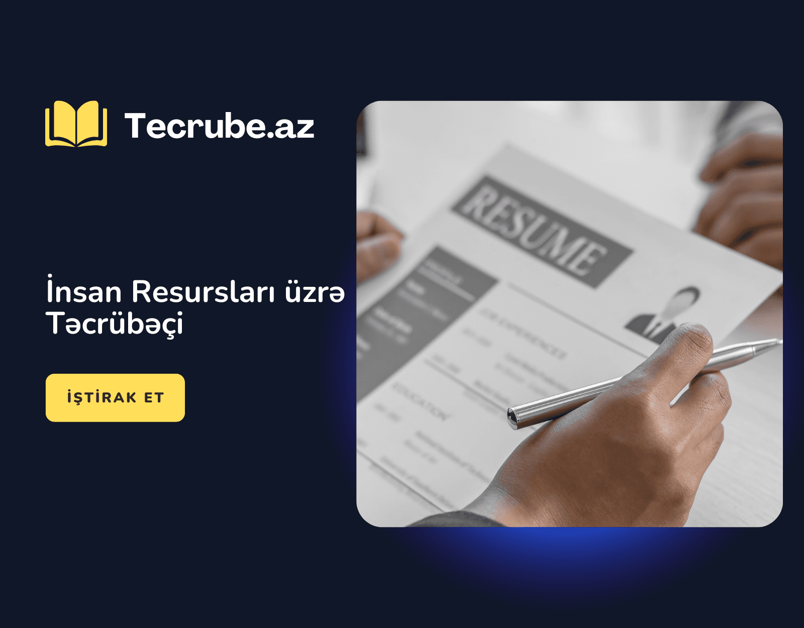 İnsan Resursları üzrə Təcrübəçi