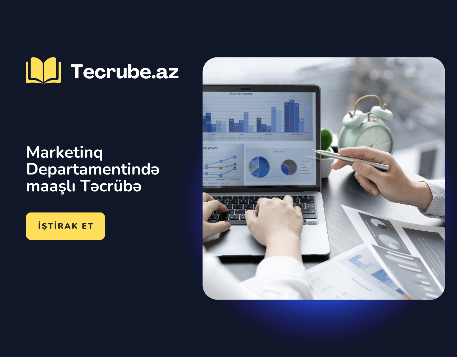 Marketinq Departamentində maaşlı Təcrübə