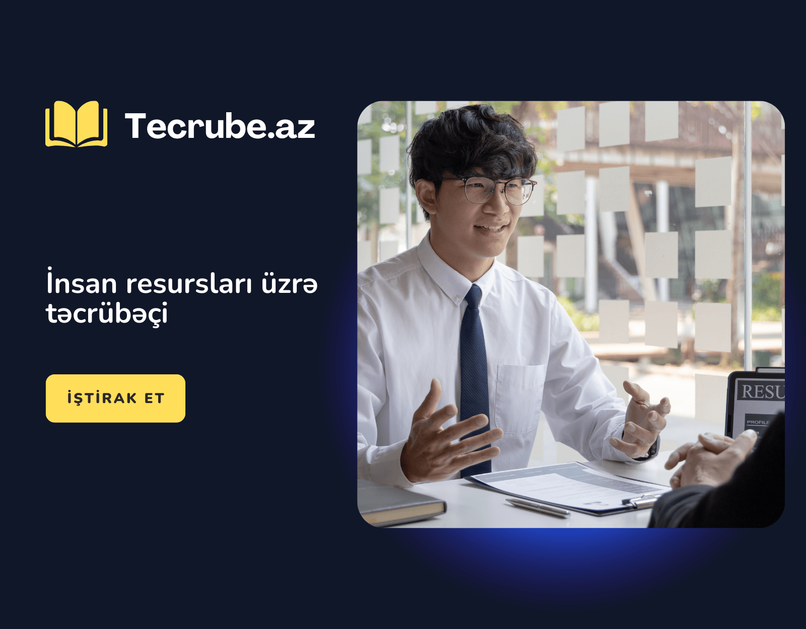 İnsan resursları üzrə təcrübəçi