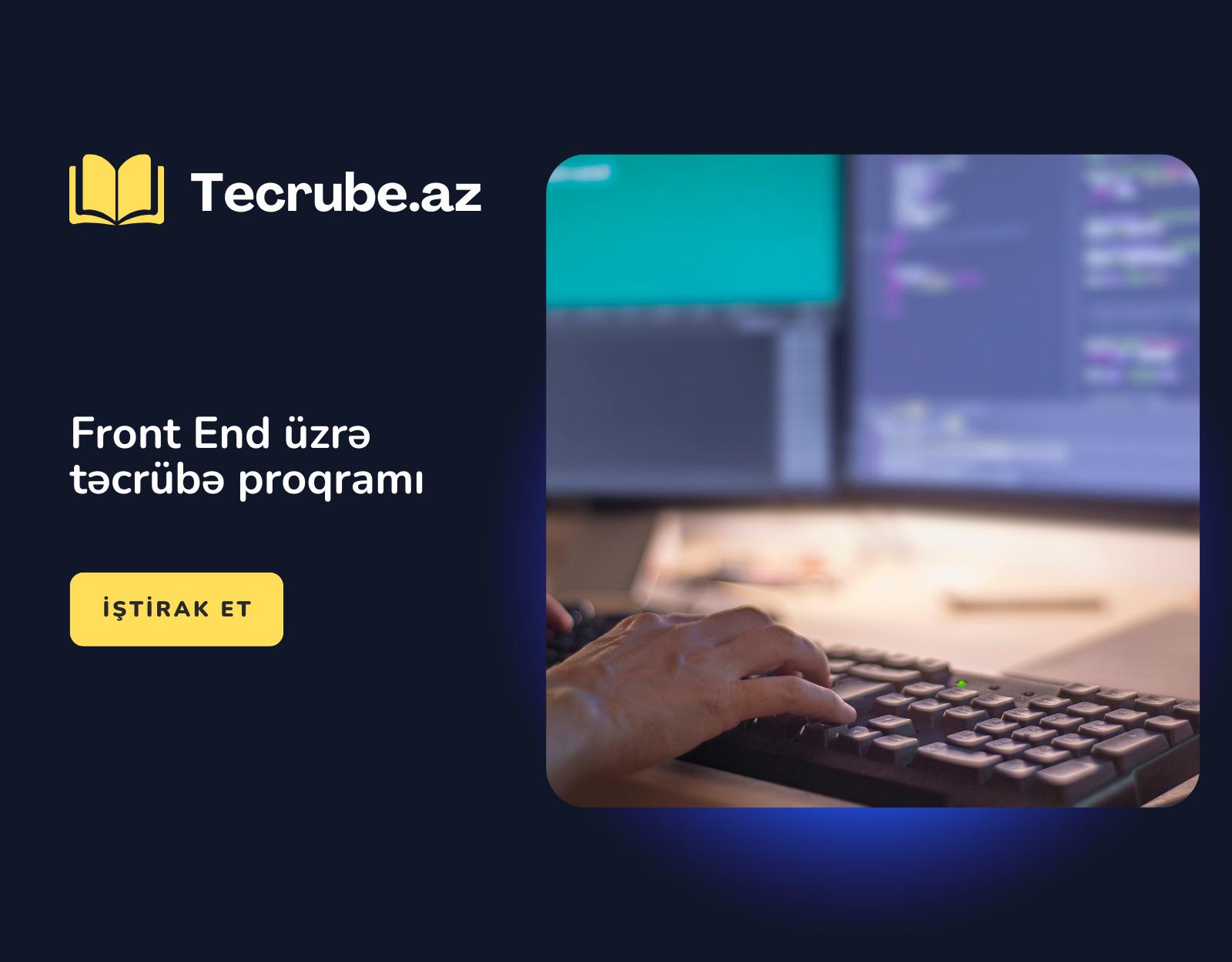 Front End üzrə təcrübə proqramı