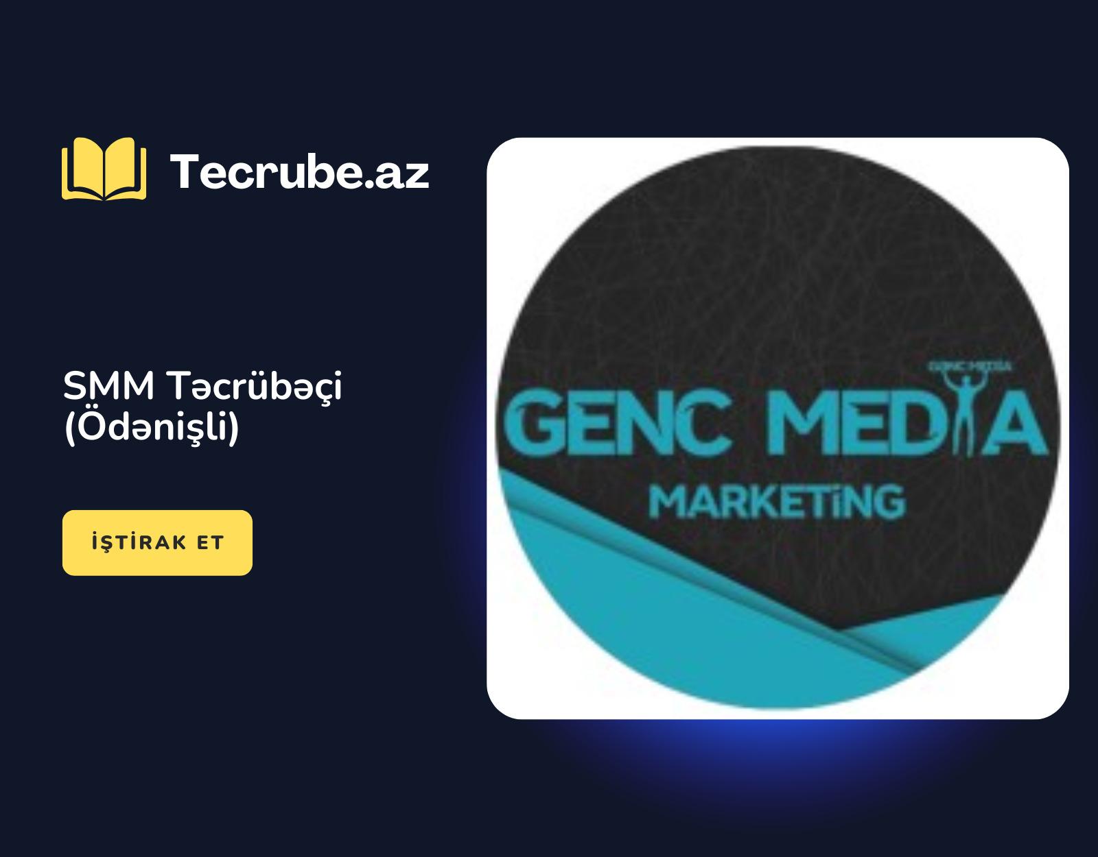 SMM Təcrübəçi (Ödənişli)