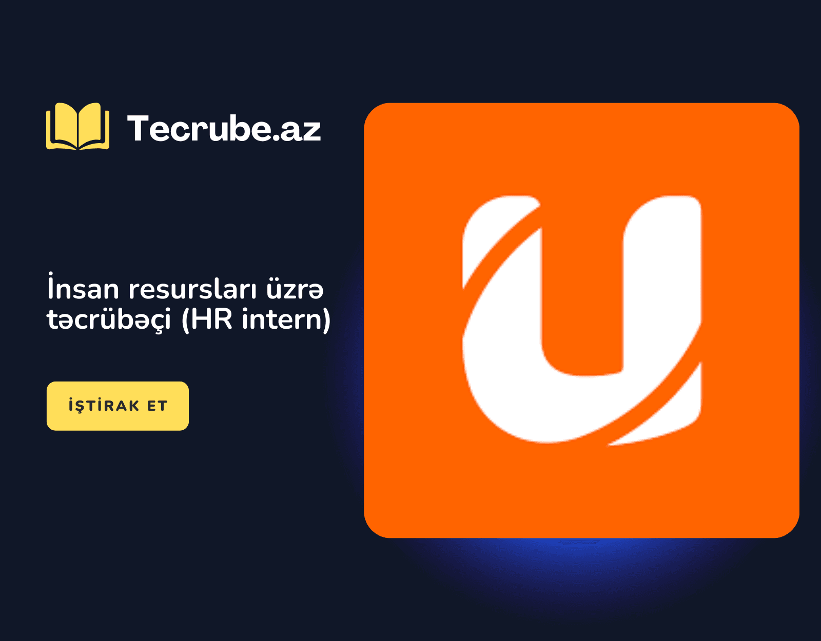 İnsan resursları üzrə təcrübəçi (HR intern)