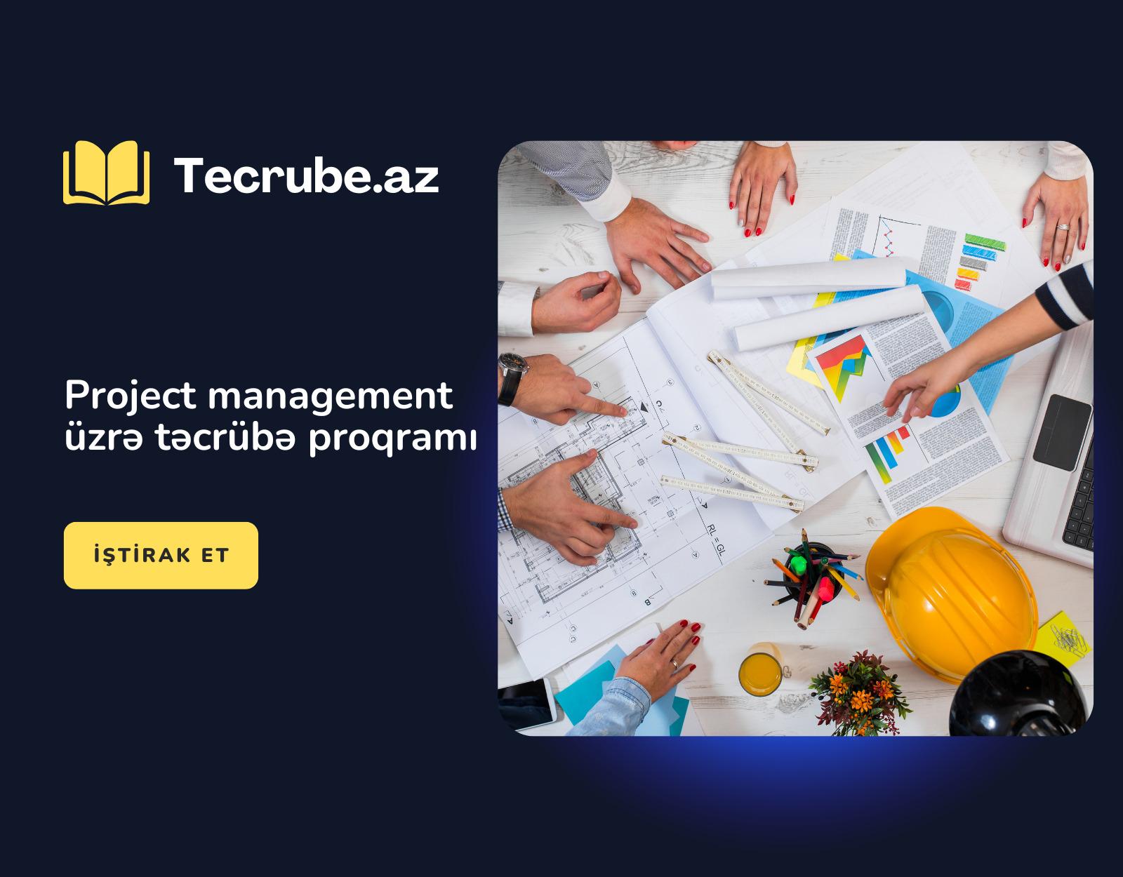 Project management üzrə təcrübə proqramı