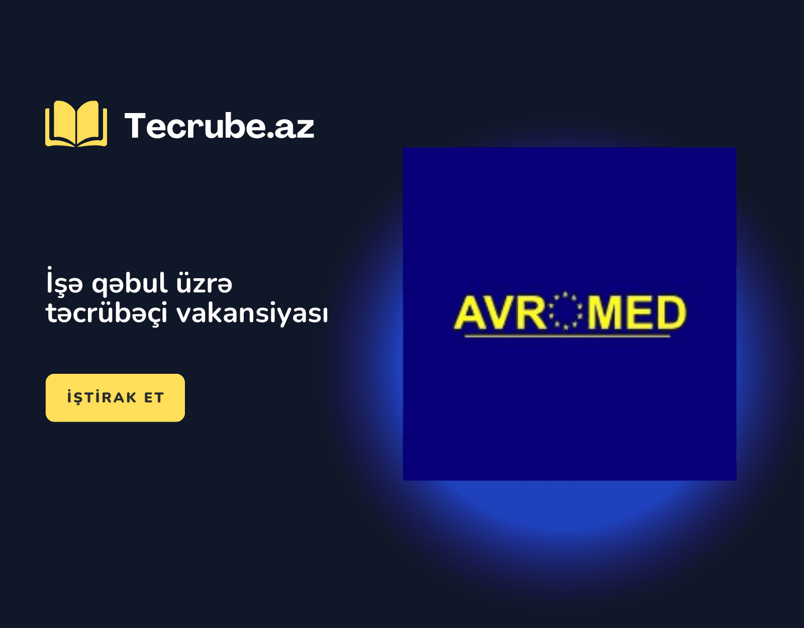 İşə qəbul üzrə təcrübəçi vakansiyası