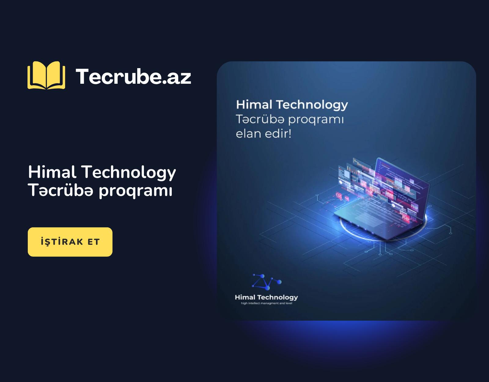 Himal Technology Təcrübə proqramı