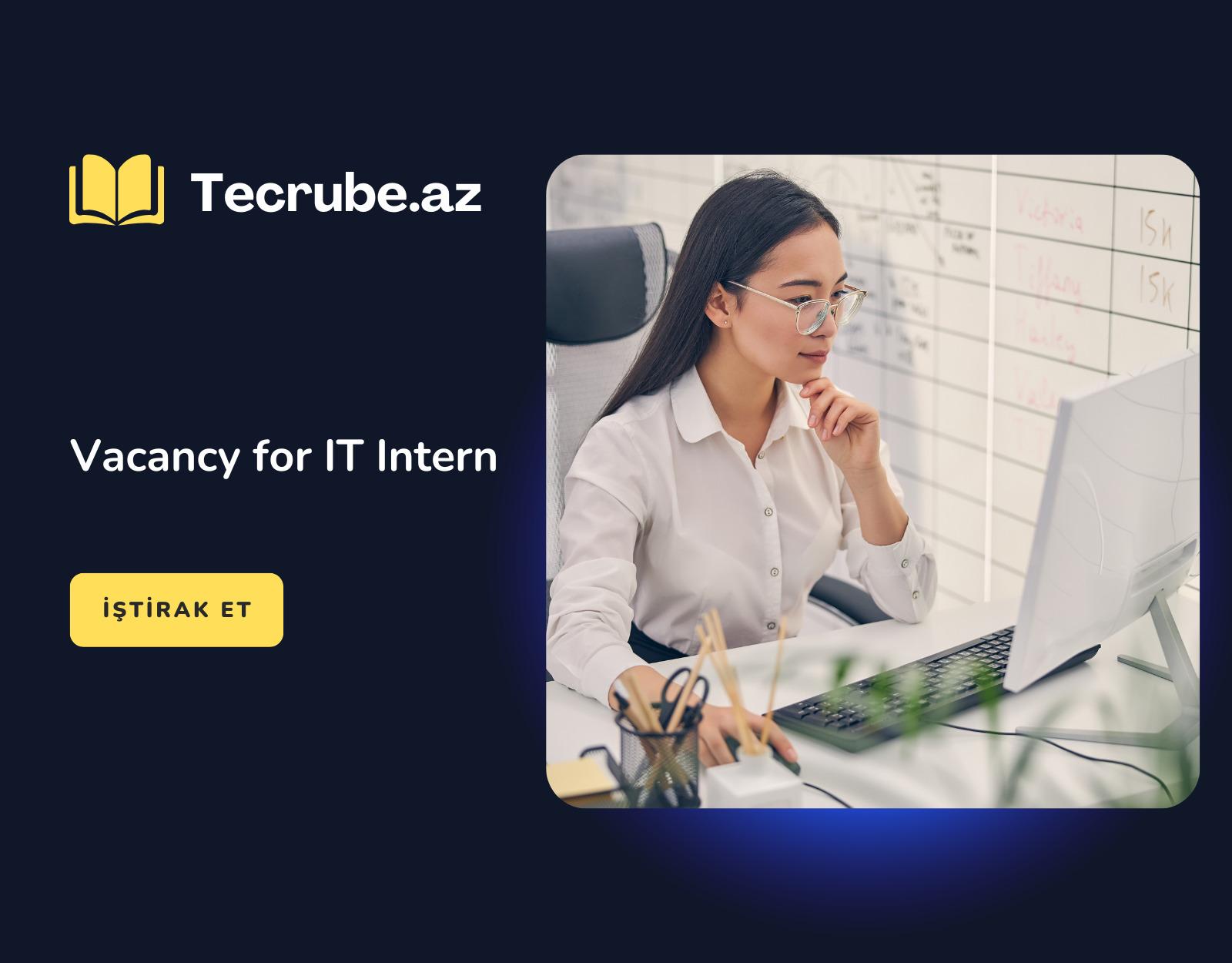 Vacancy for IT Intern