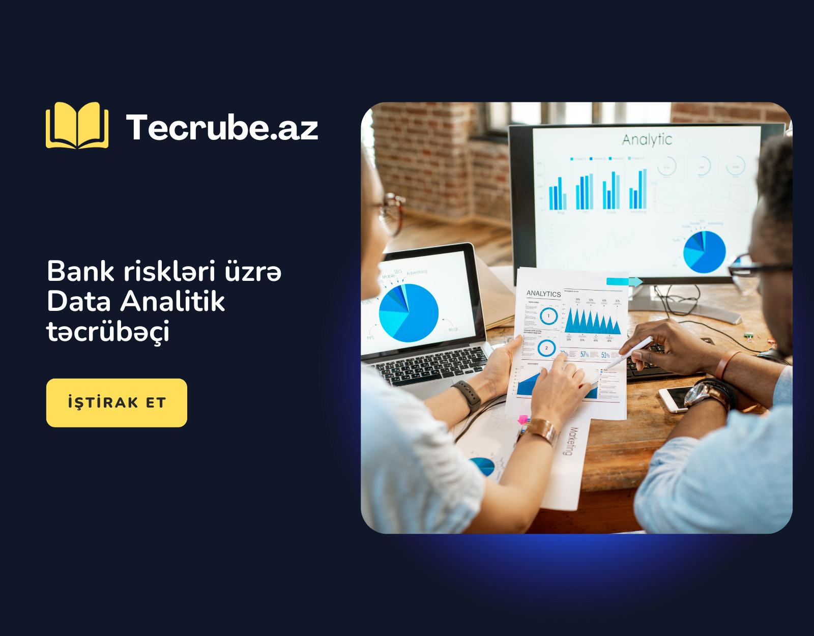 Bank riskləri üzrə Data Analitik təcrübəçi