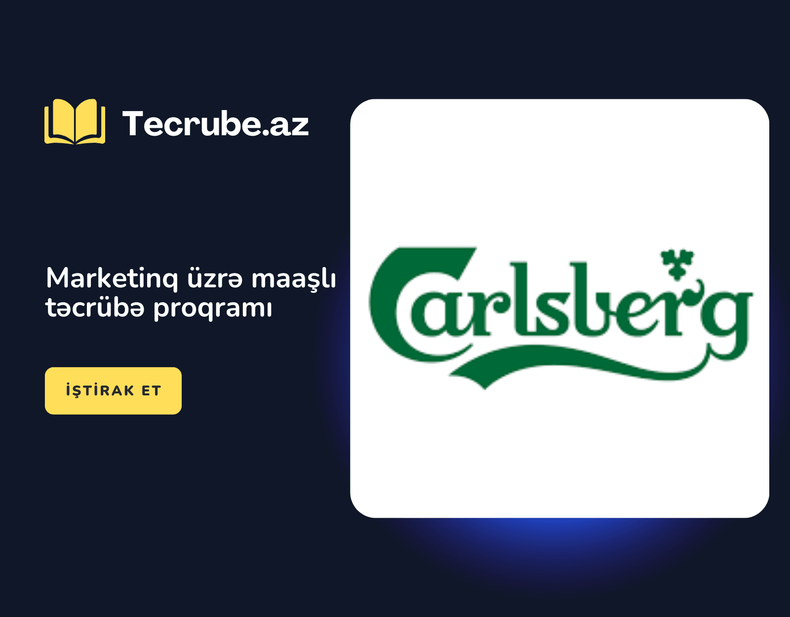 Marketinq üzrə maaşlı təcrübə proqramı