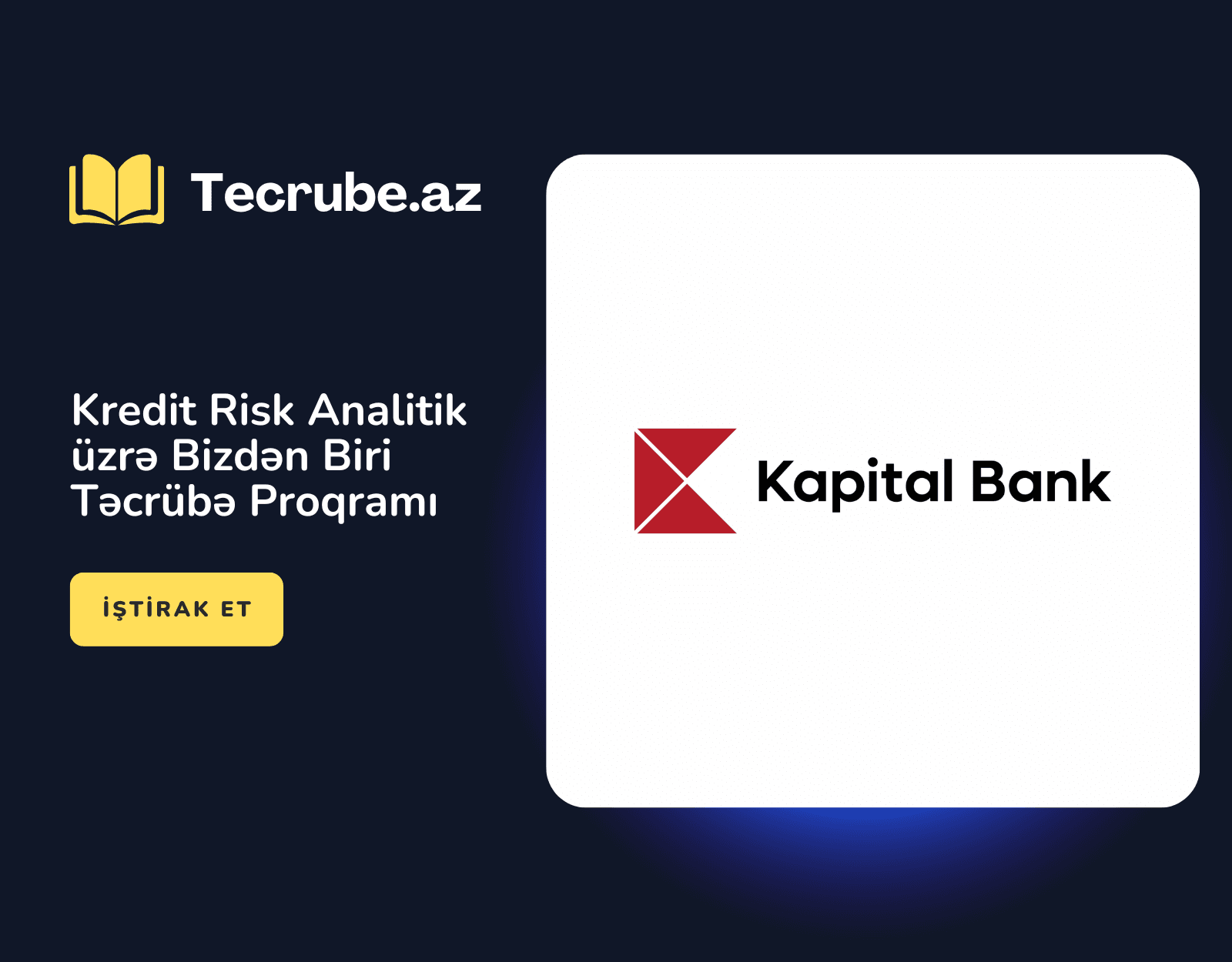 Kredit Risk Analitik üzrə Bizdən Biri Təcrübə Proqramı