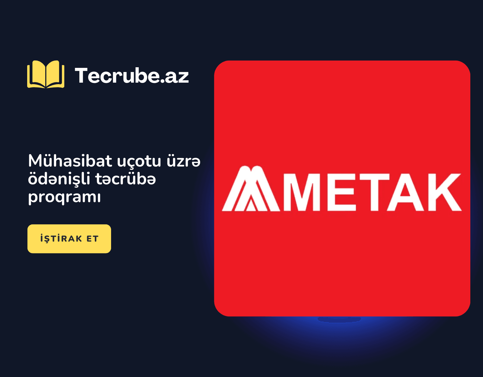 Mühasibat uçotu üzrə ödənişli təcrübə proqramı