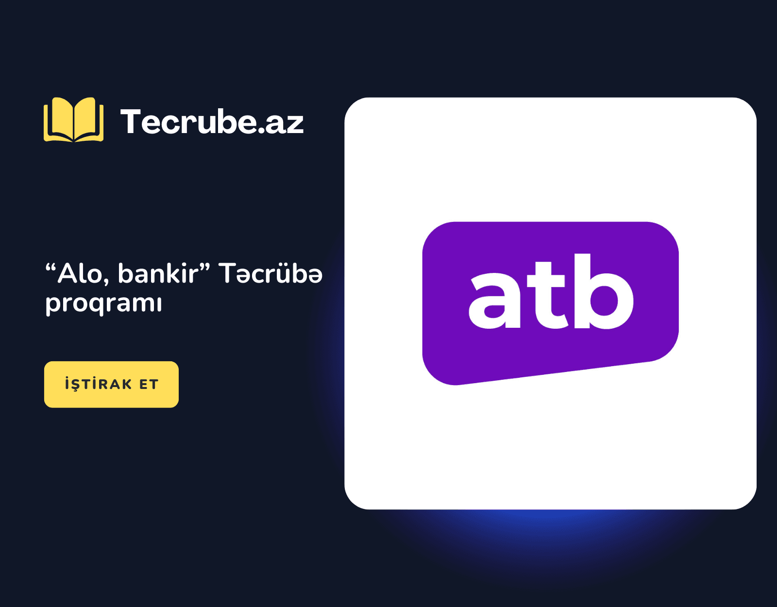 “Alo, bankir” Təcrübə proqramı