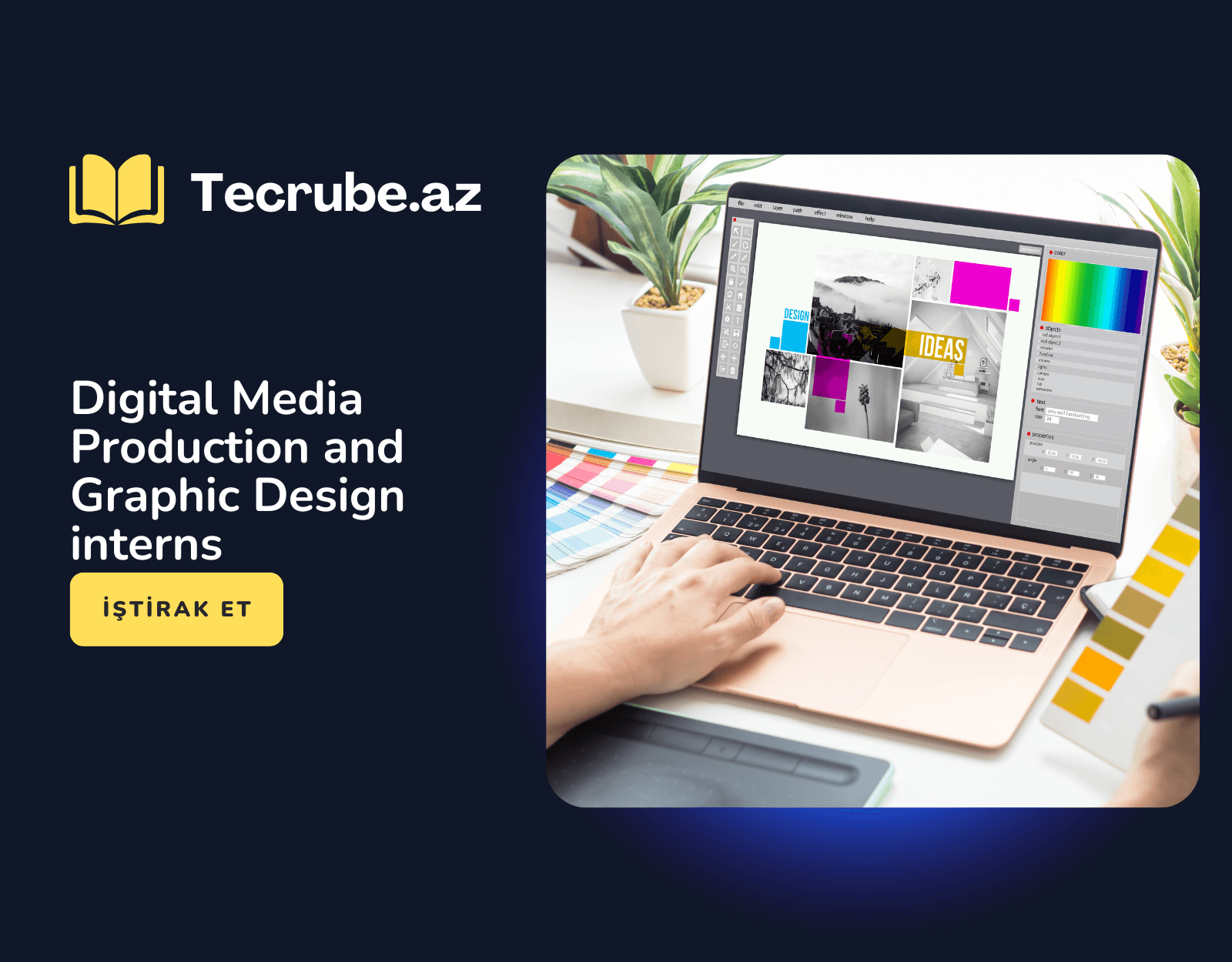 Digital Media Production and Graphic Design interns