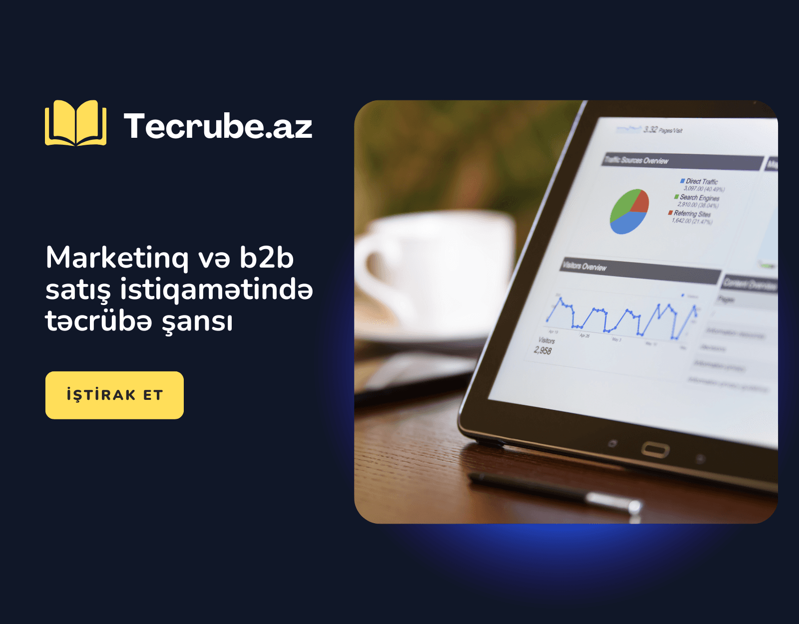 Marketinq və b2b satış istiqamətində təcrübə şansı