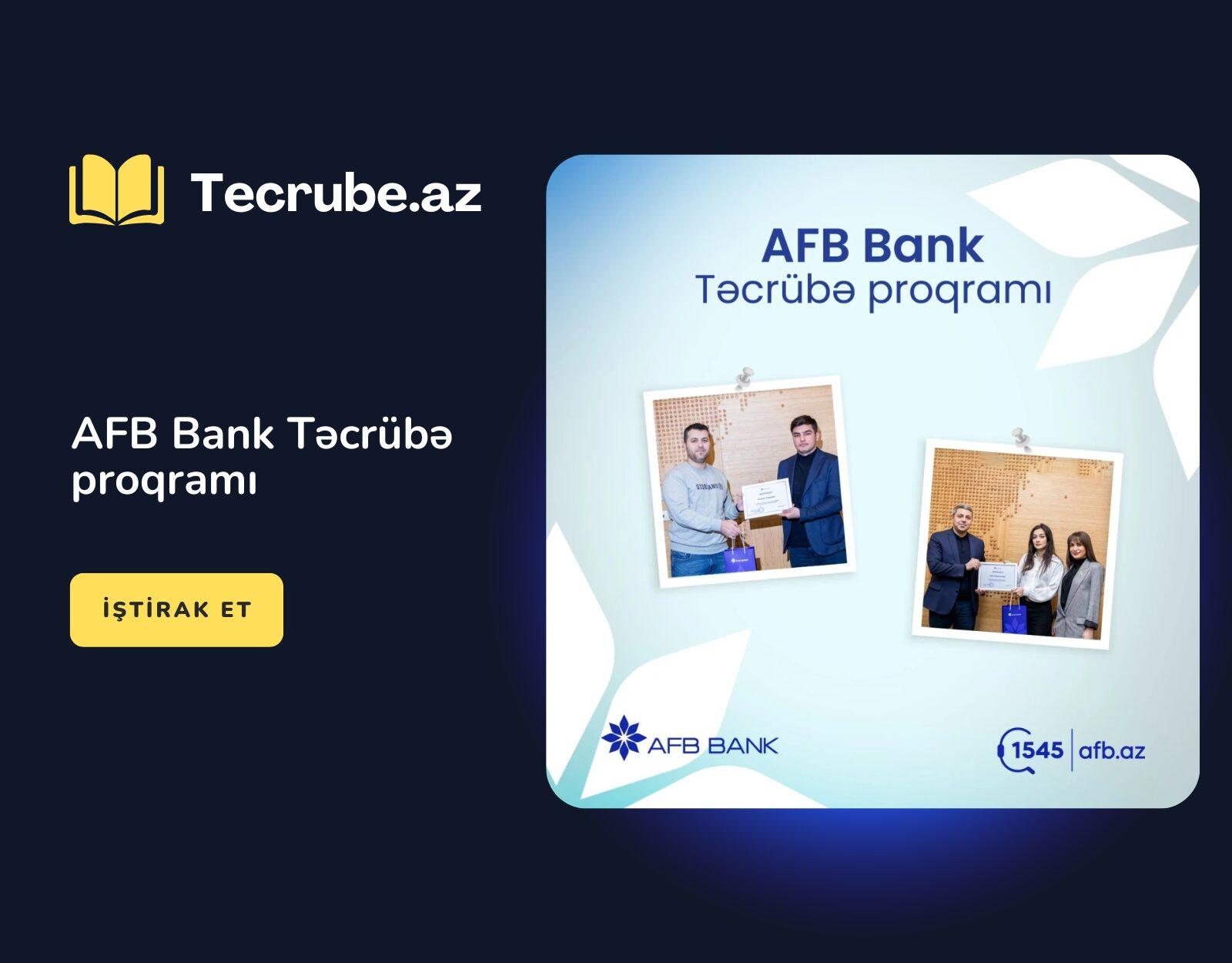 AFB Bank Təcrübə proqramı