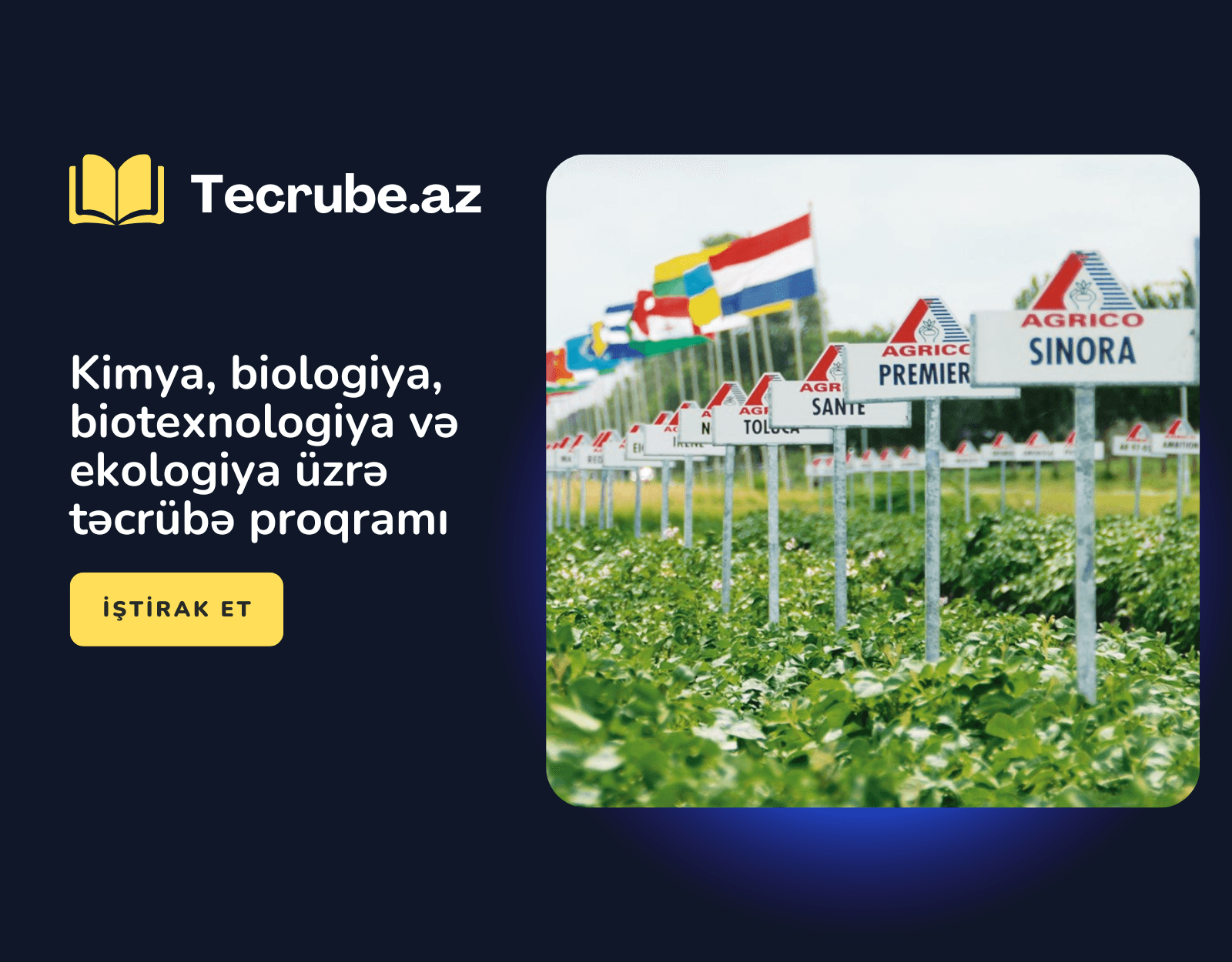 Kimya, biologiya, biotexnologiya və ekologiya üzrə təcrübə proqramı ...